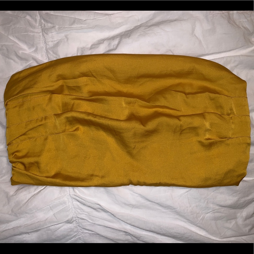 Free People Gold Tube Top - Large - Picture 2 of 4